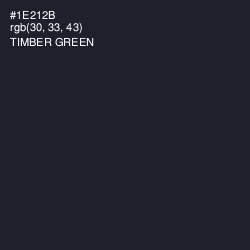 #1E212B - Timber Green Color Image